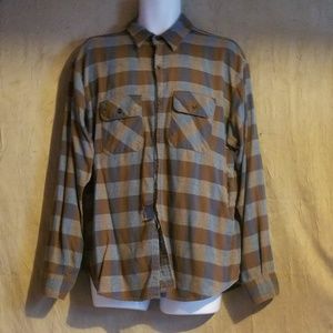 "FiveBrother" Men's Vintage Flannel Button Down